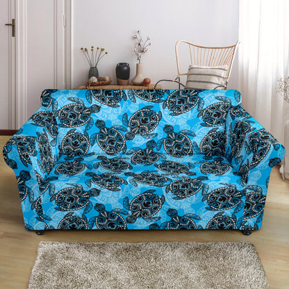 Tribal Pattern Print Design LKS307 Loveseat Couch Slipcover