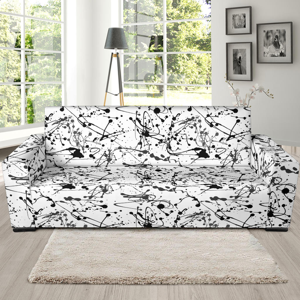 Splatter Print Design LKS305 Sofa Slipcover
