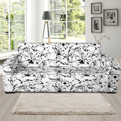 Splatter Print Design LKS305 Sofa Slipcover