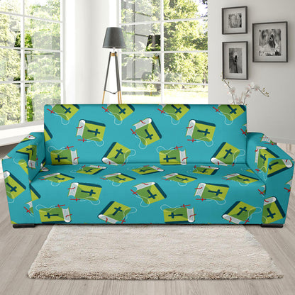 Bible Pattern Print Design 01 Sofa Slipcover