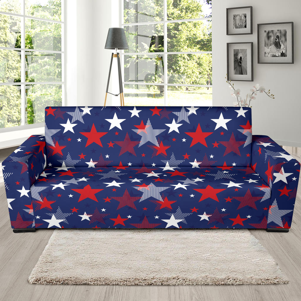 Star Print Design LKS304 Sofa Slipcover