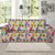 Roller skate Pattern Print Design A01 Sofa Slipcover