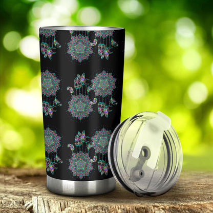 Dream Catcher Colorful Hand Draw Tumbler