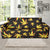 Pot Leaf Pattern Print Design A02 Sofa Slipcover