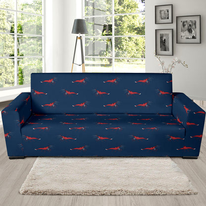 Shrimp Print Design LKS305 Sofa Slipcover