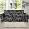 Banana Leaf Pattern Print Design 07 Sofa Slipcover