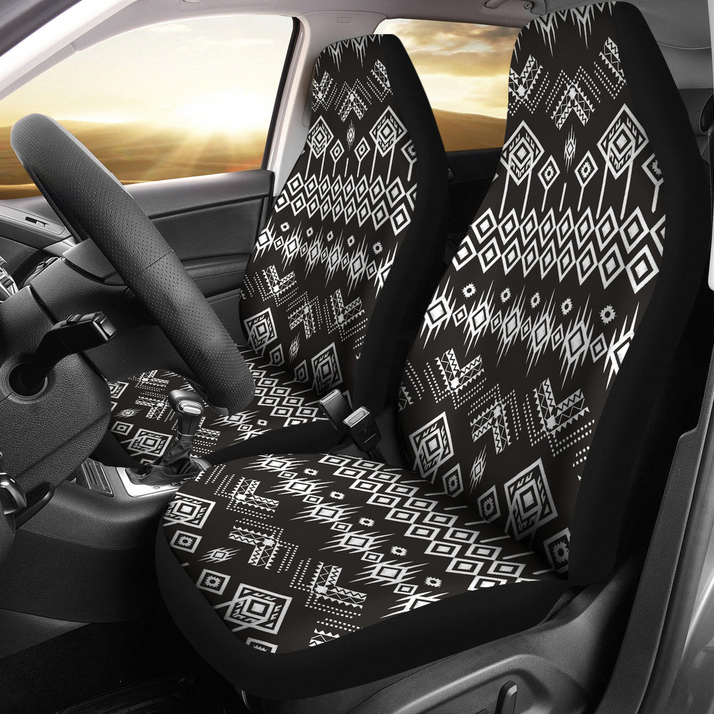 Tribal Pattern Print Design LKS304 Car Seat Covers
