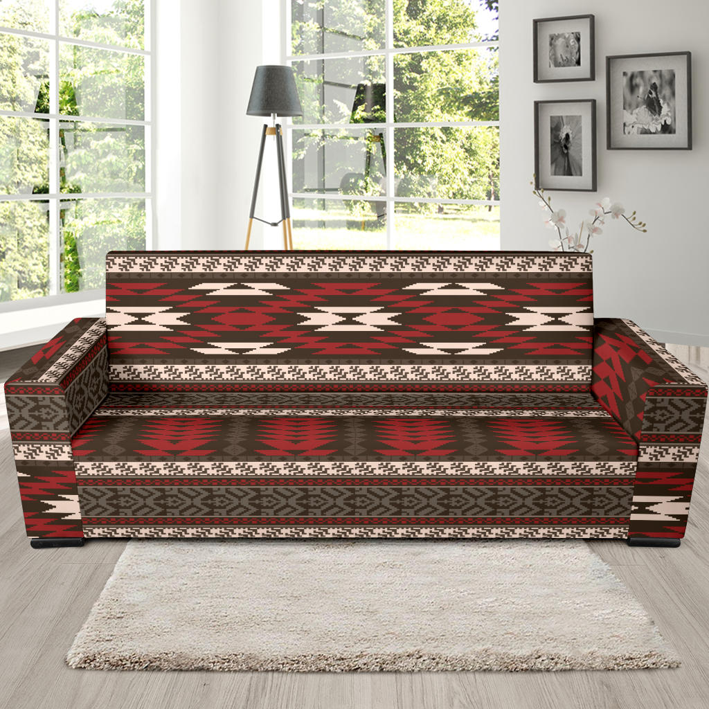 Native Pattern Print Design A03 Sofa Slipcover