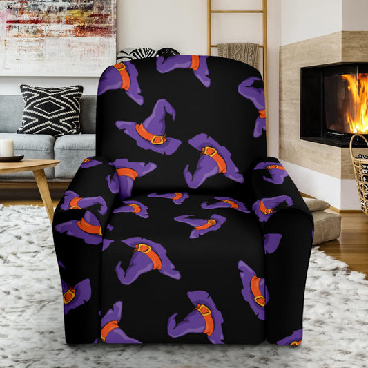 Witch Hat Print Design LKS304 Recliner Slipcover with Pocket