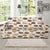 Book Pattern Print Design 04 Sofa Slipcover