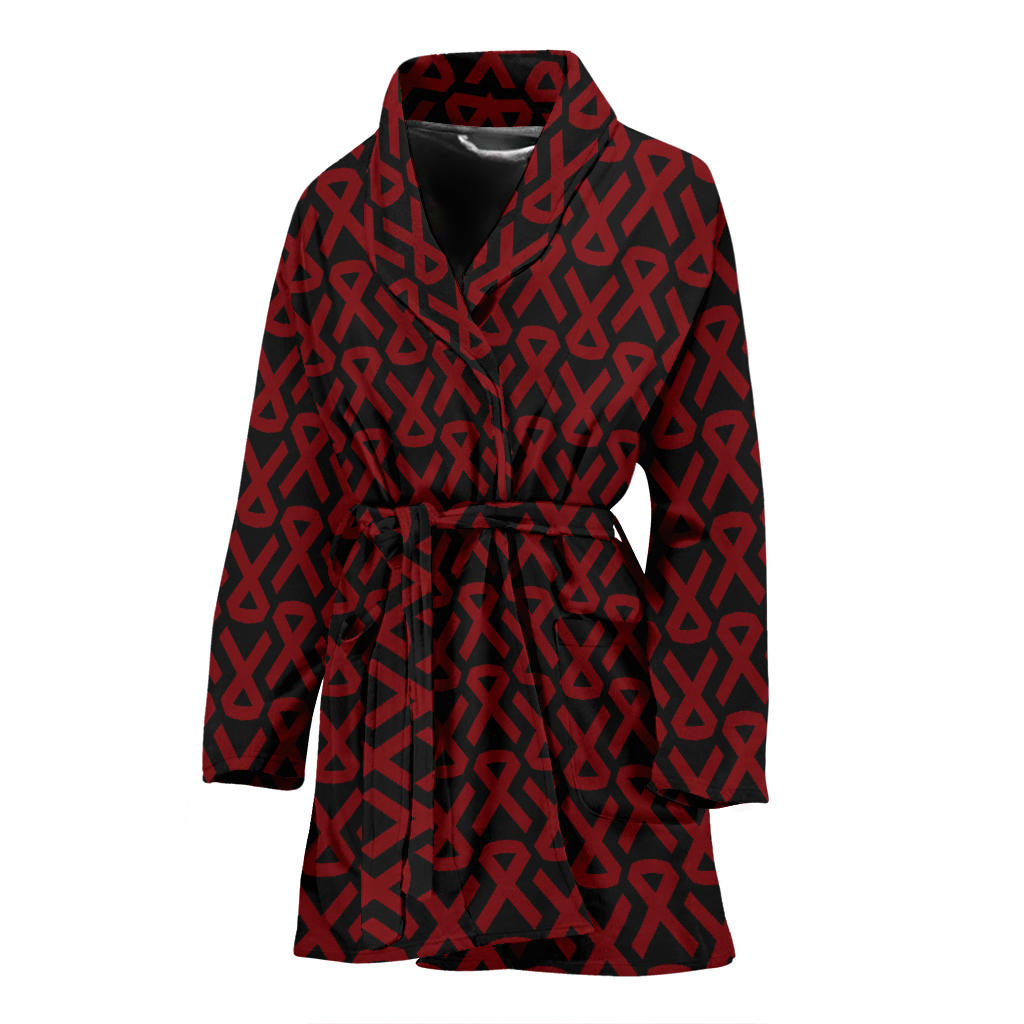 Multiple myeloma Pattern Print Design A01 Women Bathrobe