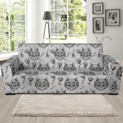 Tribal Pattern Print Design LKS306 Sofa Slipcover