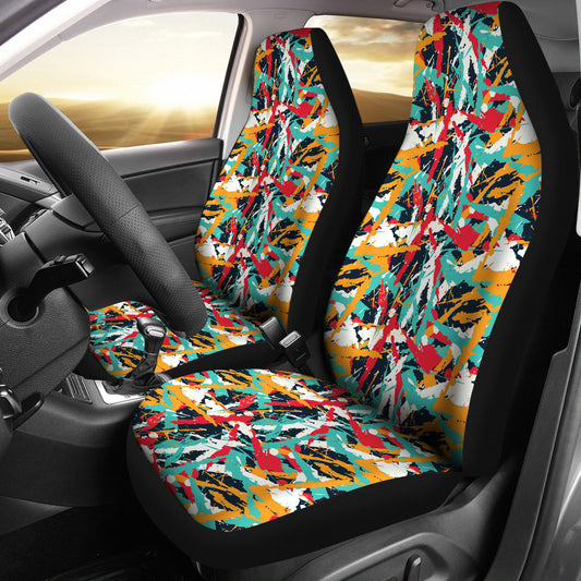 Splatter Print Design LKS304 Car Seat Covers