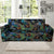 Peacock Pattern Print Design A04 Sofa Slipcover