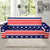 Patriotic Pattern Print Design A04 Sofa Slipcover