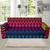 Rainbow Tribal Pattern Print Design A02 Sofa Slipcover