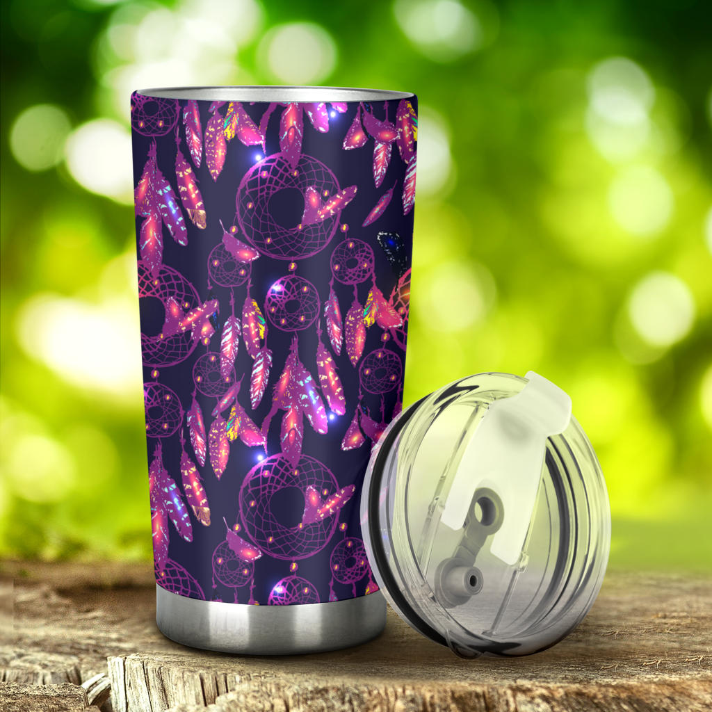 Dream catcher neon Tumbler