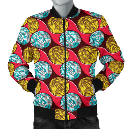African Fashion Print Pattern Men Bomber Jacket