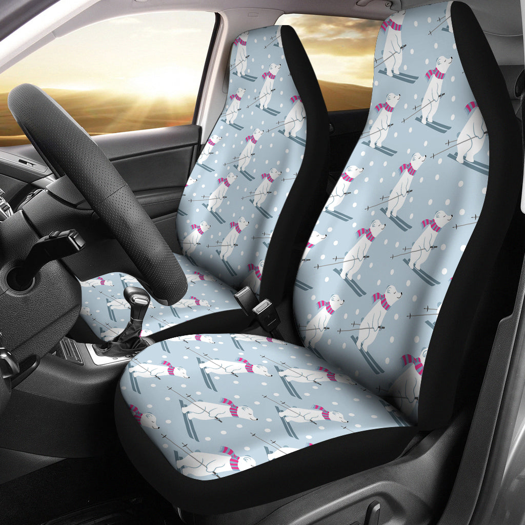 Ski Print Design LKS307 Car Seat Covers