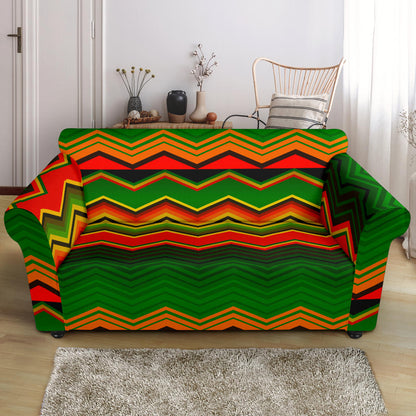 Serape Print Design LKS306 Loveseat Couch Slipcover