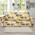 Bear PatchworkPattern Print Design 01 Sofa Slipcover