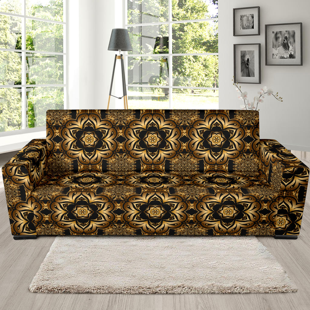 Celtic Pattern Print Design 07 Sofa Slipcover