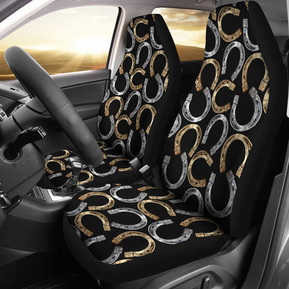 Horseshoe Print Design LKS305 Car Seat Covers