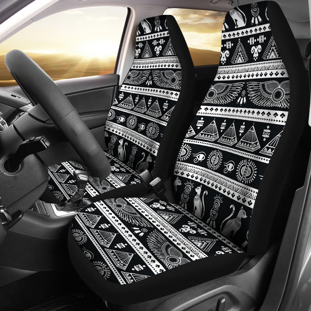 Tribal Pattern Print Design LKS305 Car Seat Covers