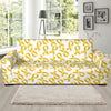 Childhood cancer Pattern Print Design 02 Sofa Slipcover