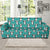 Boston Terrier Pattern Print Design 04 Sofa Slipcover