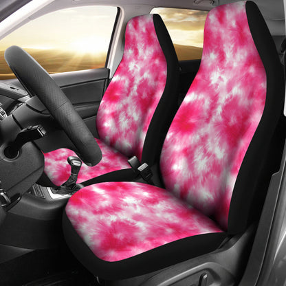 Tie Dye Pink Print Design LKS304 Car Seat Covers