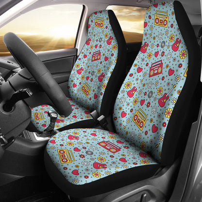 Hippie Print Design LKS307 Car Seat Covers