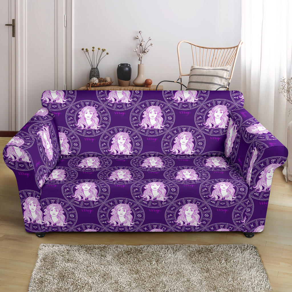 Virgo Print Design LKS301 Loveseat Couch Slipcover