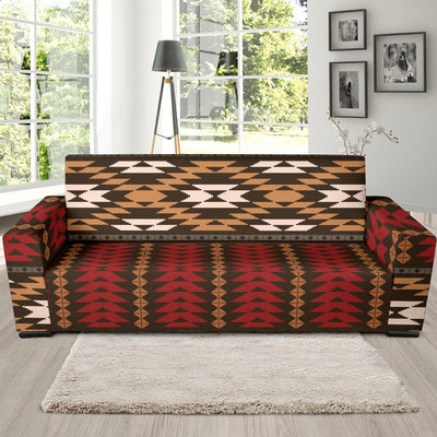 Native Pattern Print Design A02 Sofa Slipcover