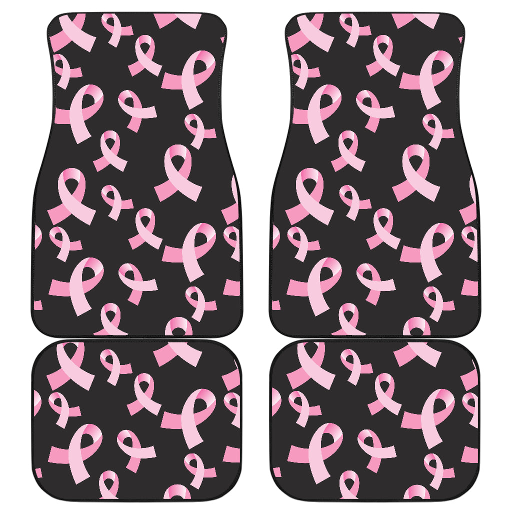 Breast Cancer Awareness Design Car Floor Mats Front Back