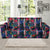 Barracuda with Folwer Pattern Print Design 01 Sofa Slipcover