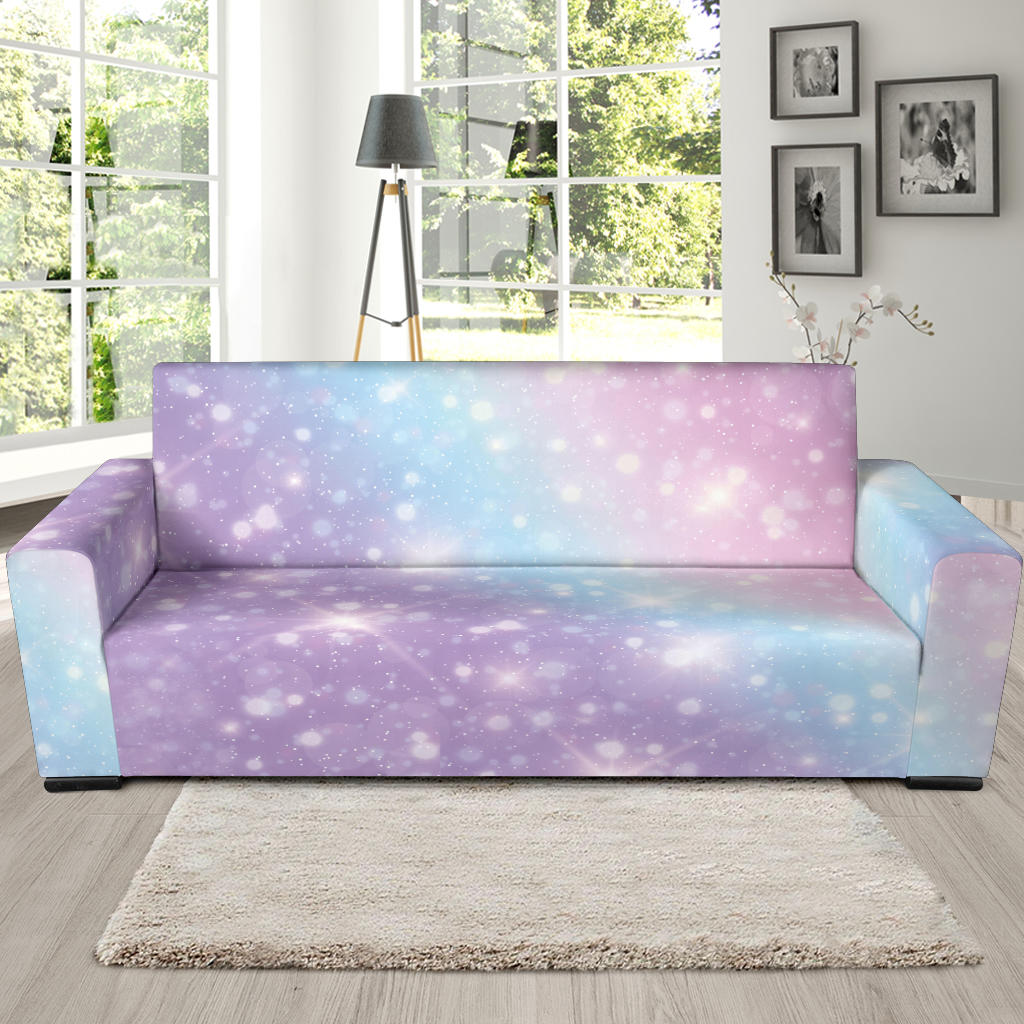 Cosmic Pastel Pattern Print Design 02 Sofa Slipcover