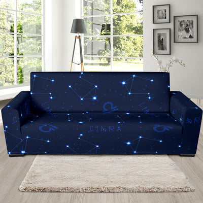 Libra Pattern Print Design 04 Sofa Slipcover