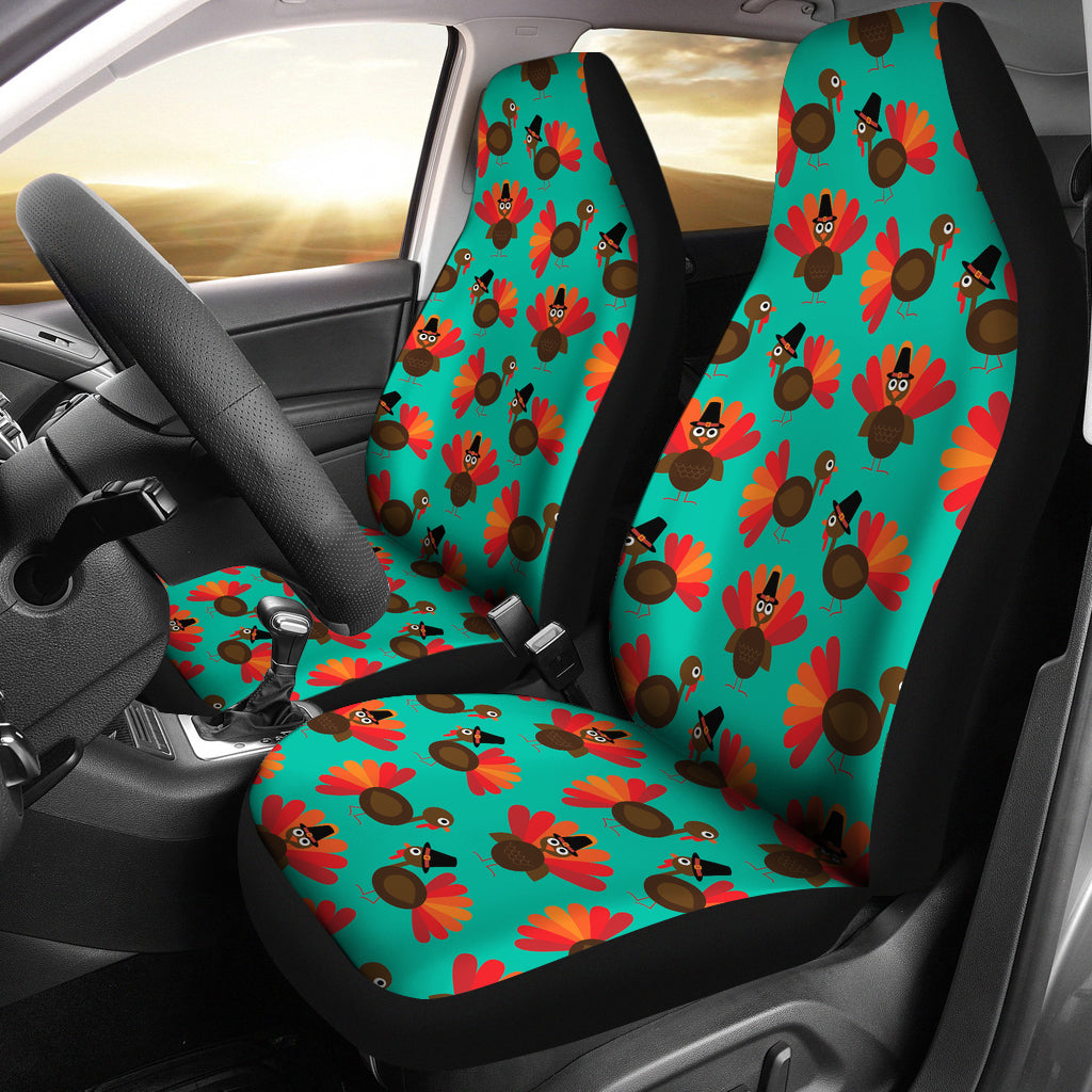Thanksgiving Print Design LKS307 Car Seat Covers