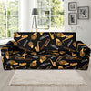 Jazz Pattern Print Design 01 Sofa Slipcover