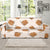 Pancake Pattern Print Design A01 Sofa Slipcover