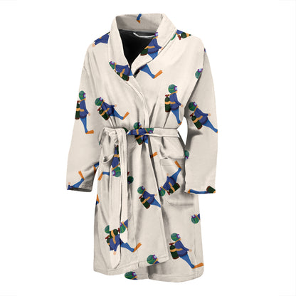 Scuba Driver Print Design LKS301 Men Bathrobe