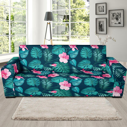 Summer Floral Print Design LKS301 Sofa Slipcover