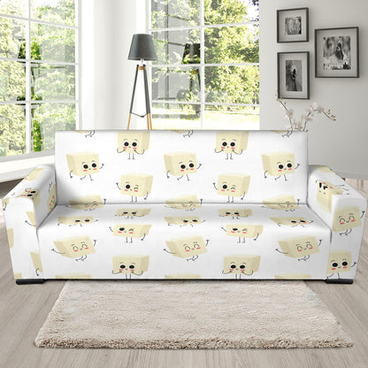 Tofu Print Design LKS301 Sofa Slipcover