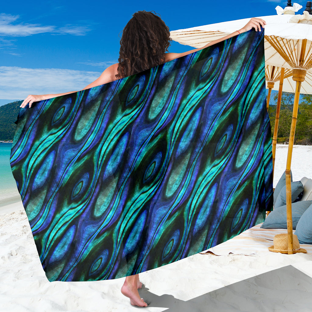 Abalone Pattern Print Design 03 Sarong Pareo Wrap