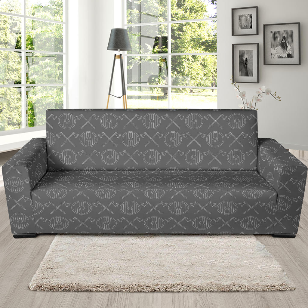 Vikings Print Design LKS303 Sofa Slipcover