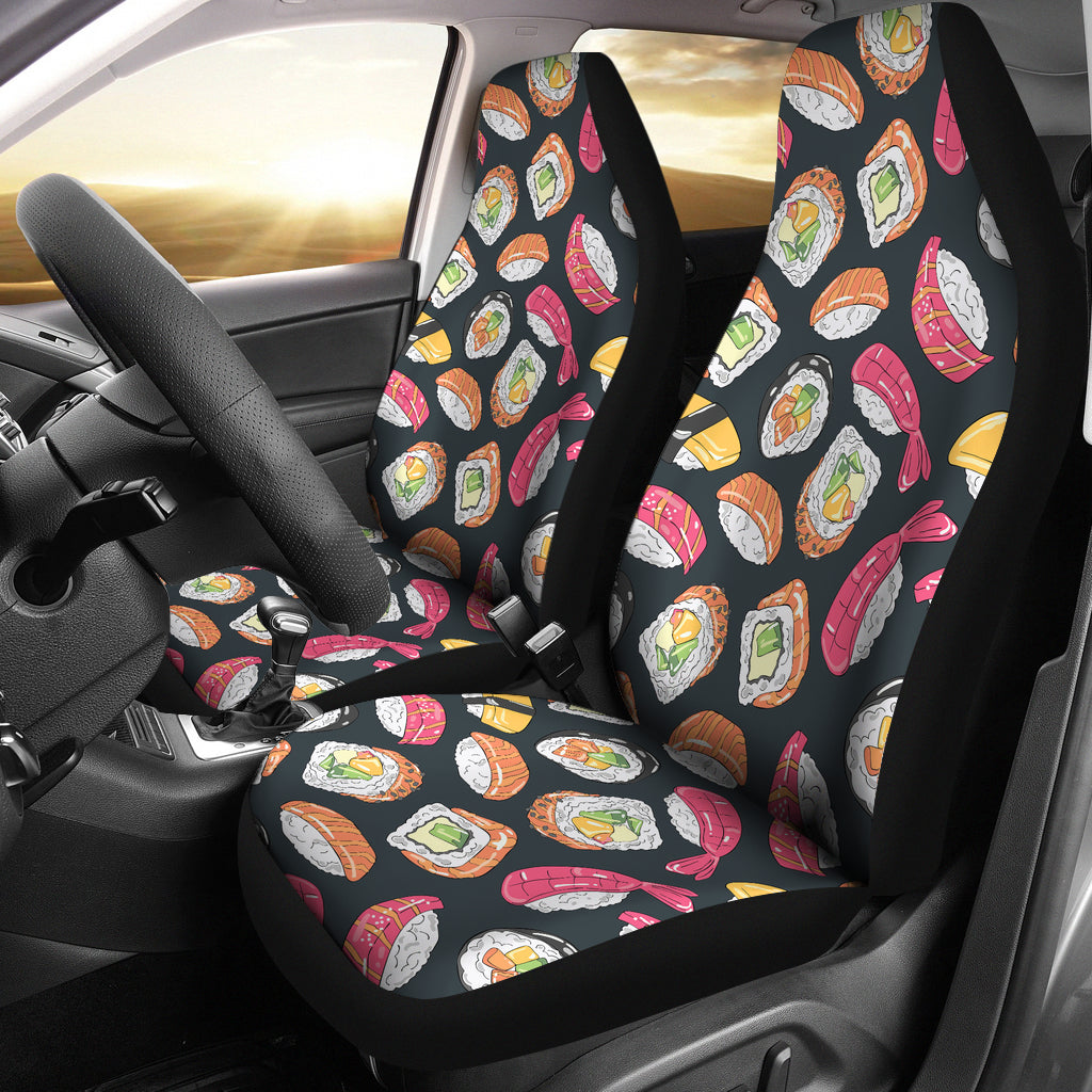 Sushi Print Design LKS306 Car Seat Covers