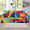 Mosaic Pattern Print Design 01 Sofa Slipcover