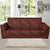 Barbecue Pattern Print Design 01 Sofa Slipcover