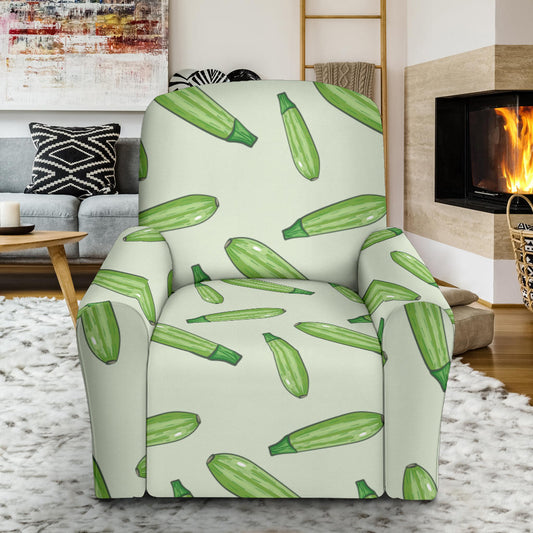 Zucchini Print Design LKS302 Recliner Slipcover with Pocket